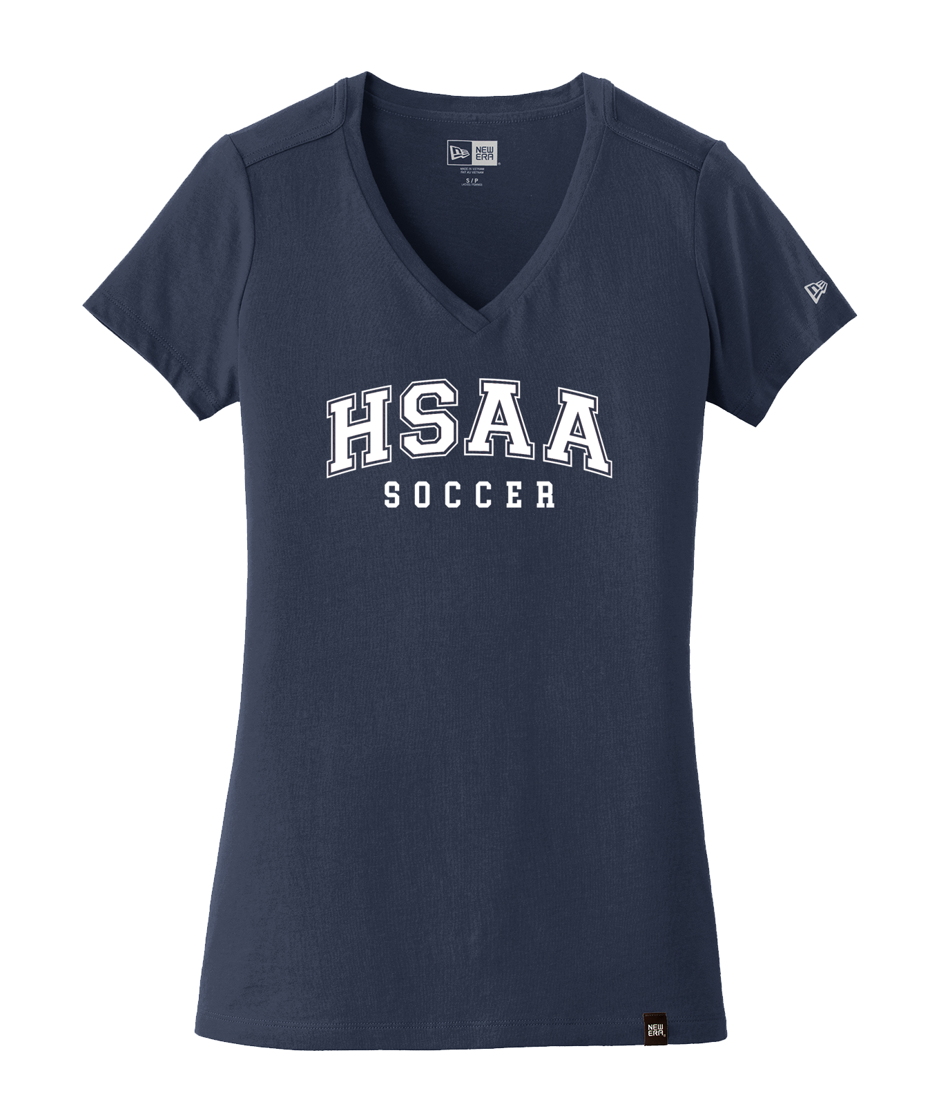 HSAA New Era Ladies Heritage Blend V-Neck Tee